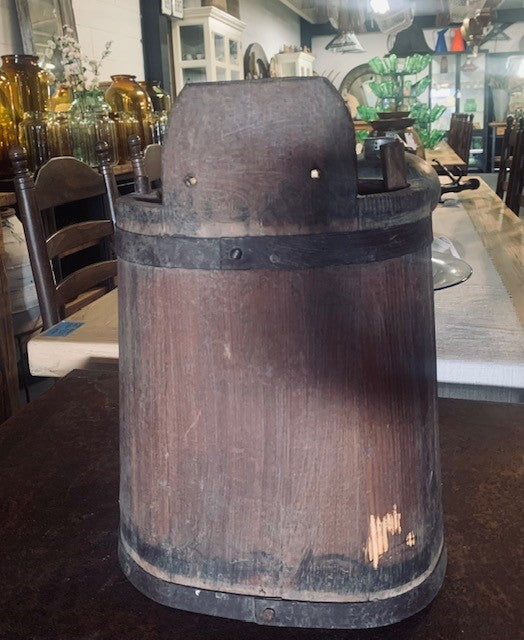 Vintage  European Wooden Churn #4846  Byron