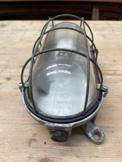 Vintage Czech Bunker Wall  Light  #5977  Byron