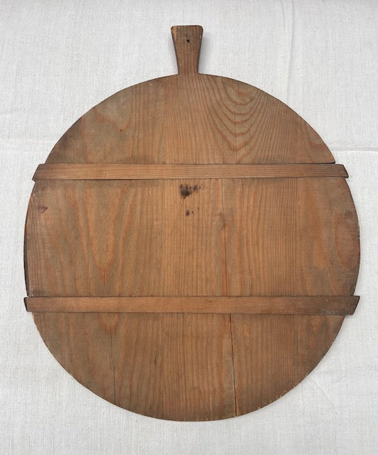 Vintage French Round  Bread Board #6702  Byron