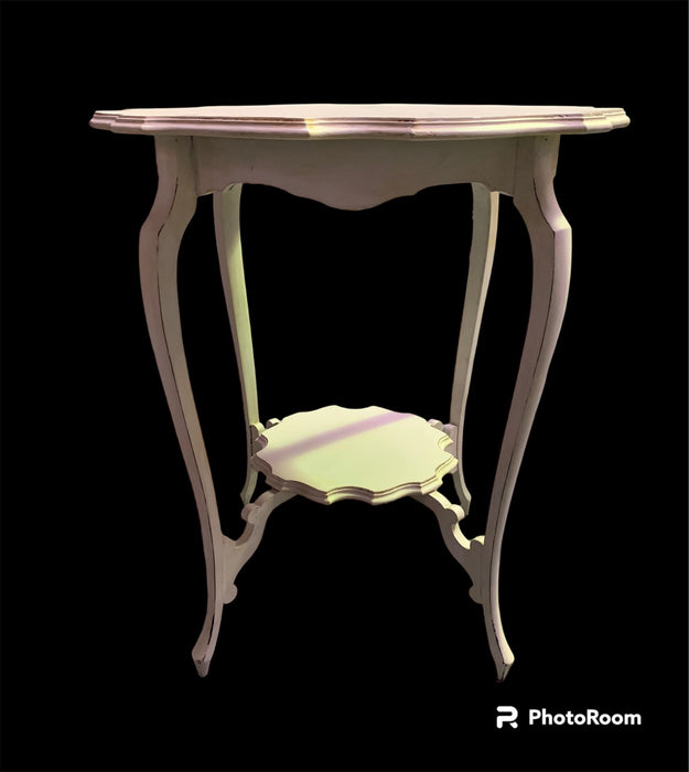 Vintage Wooden Side Table #4924  Byron