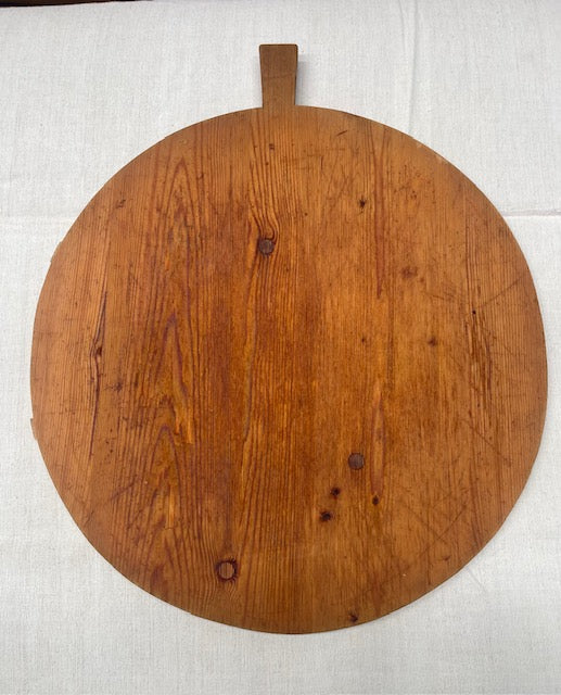 Vintage French Round  Bread Board #6701  Byron