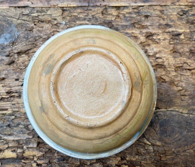 Vintage Hungarian   Glazed Ceramic Bowl  #6775  Byron