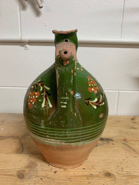 Vintage Hungarian  Glazed Ceramic  Jug  #5213  Byron