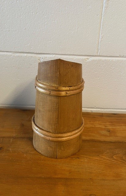 Vintage  European Wooden Jug   #6454  Byron
