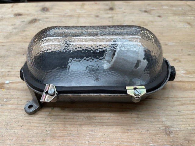 Vintage Czech Bunker Wall  Light  #5974  Byron