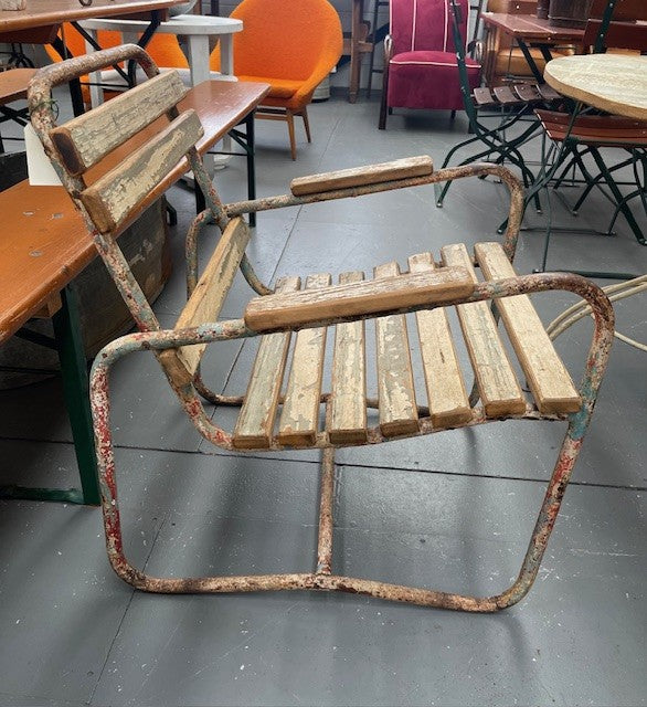 Rustic  European Garden Chair  #6757  Byron