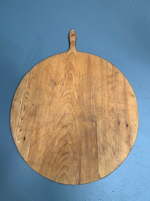 Vintage French Round  Bread Board #5580 Byron