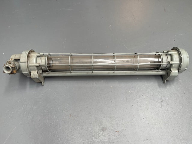 Vintage Industrial CZECH Warehouse Light  #5969  Byron