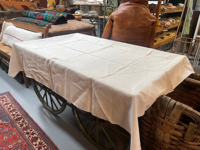 1940s  Linen/Hemp Sheet    #6503  (Read Information About This Item) Byron