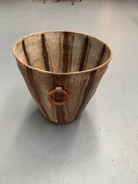 Vintage  Galvanised Planter #5675  Byron