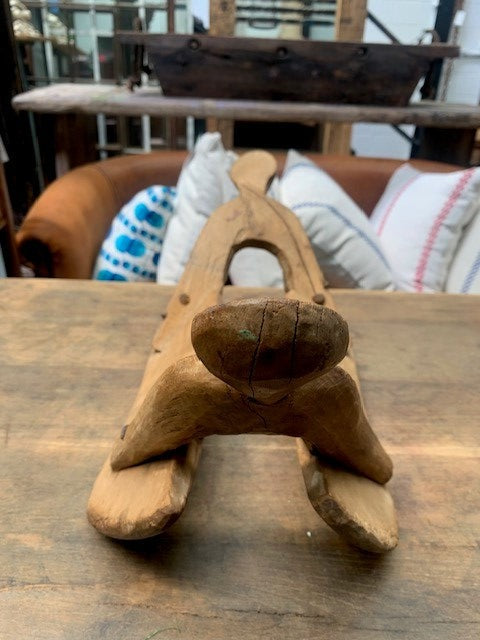 Vintage  Wooden Saddle   #5191 Byron