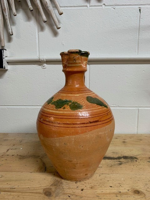Vintage Hungarian  Glazed Ceramic  Jug  #5212  Byron