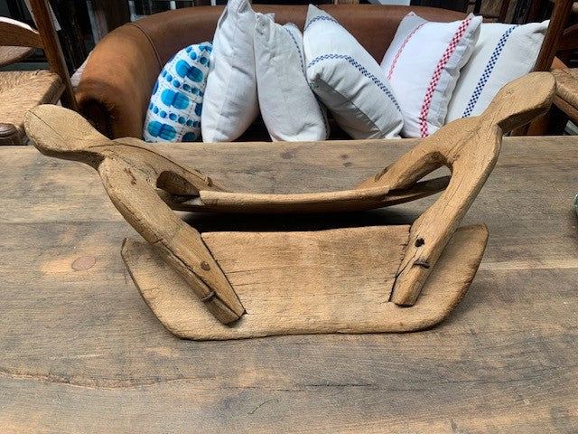 Vintage  Wooden Saddle   #5191 Byron