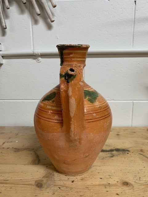 Vintage Hungarian  Glazed Ceramic  Jug  #5212  Byron