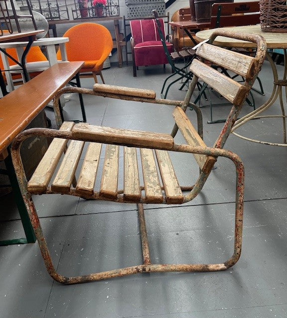 Rustic  European Garden Chair  #6757  Byron