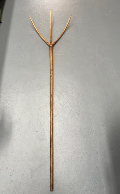 Vintage  European Wooden Hay Fork # 6531  Byron