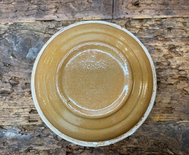 Vintage Hungarian   Glazed Ceramic Bowl  #6779  Byron