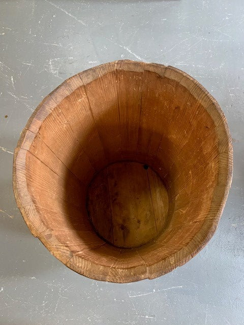 Vintage  European Wooden Churn #5193  Byron