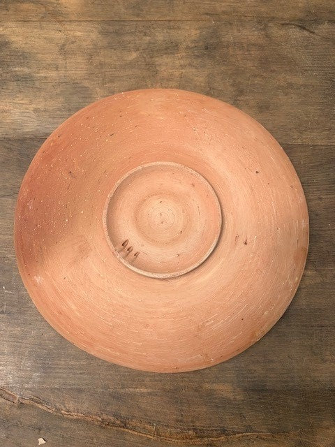 Vintage Hungarian Glazed Ceramic  Plate  #5189 Byron