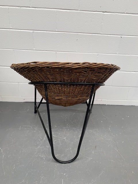 Vintage Mid Century  Basket Chairs #5562  Byron