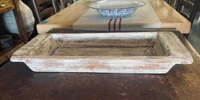 Vintage  Wooden  Bowl - Tray  #4849  Byron