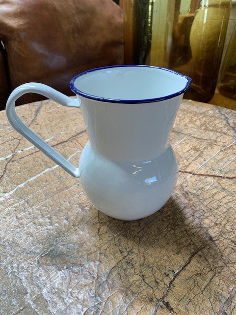 Old Stock (Never Used) European Enamel Pitcher #5638  Byron