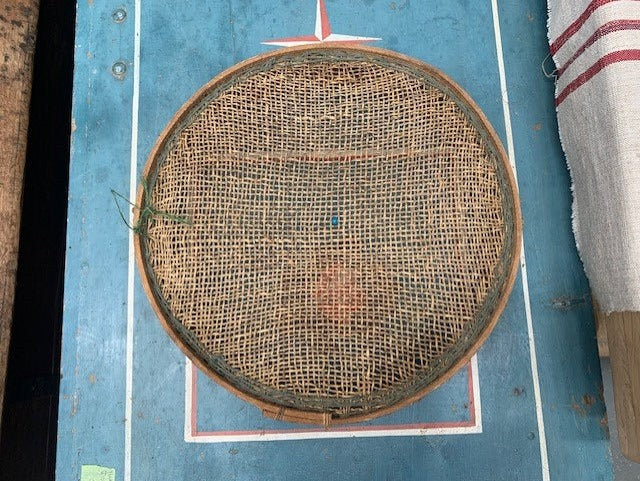 Vintage  European Wooden Sieve #5431 Byron