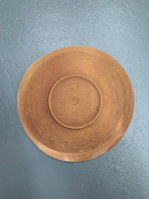 Vintage Hungarian Glazed Ceramic  Plate  #5585  Byron