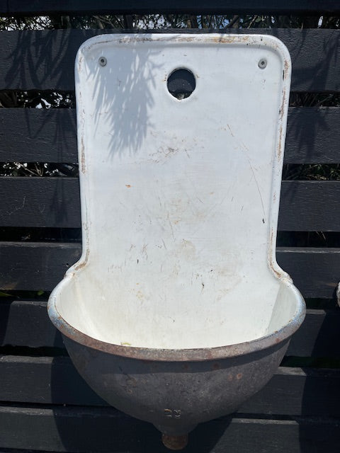 Vintage Cast Iron  Wall Water Fountain  #6466  Byron