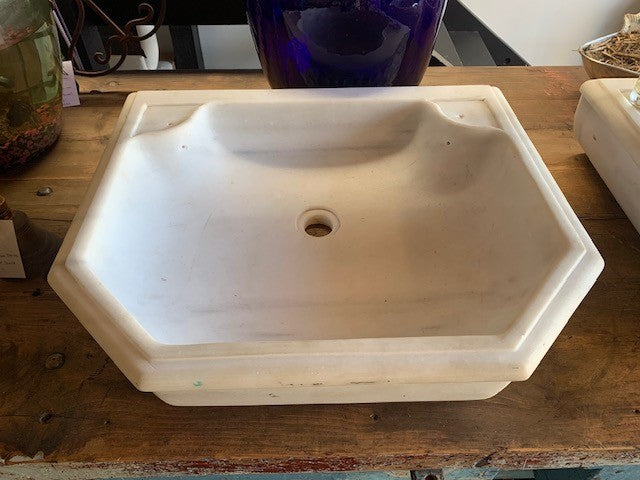 Vintage Turkish Marble Sink  #5225  Byron