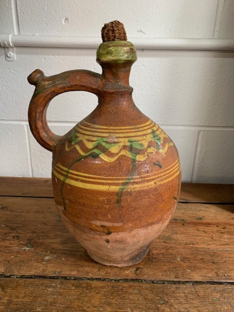 Vintage Hungarian  Terracotta Jug #5573  Byron