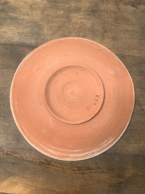 Vintage Hungarian Glazed Ceramic  Plate  #5187 Byron