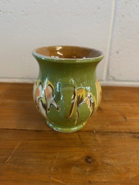 Vintage Hungarian  Glazed Ceramic Small Jug  #6482 Byron