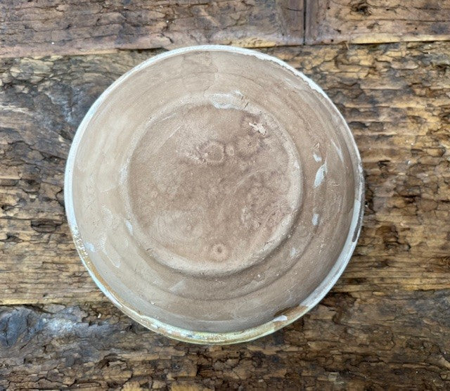 Vintage Hungarian   Glazed Ceramic Bowl  #6774  Byron