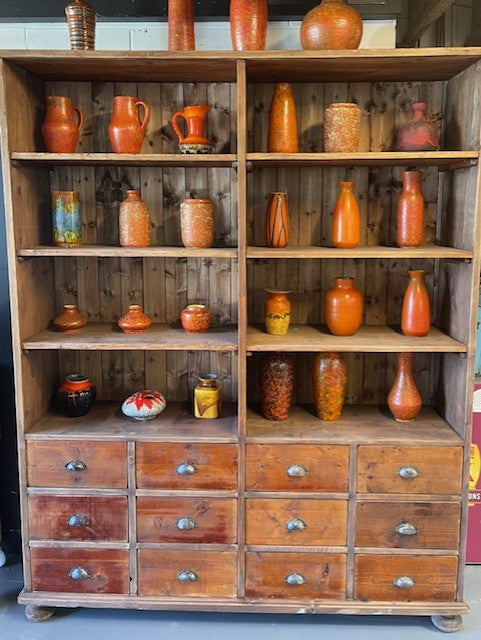 Vintage Wooden Display Cabinet  #6248  Byron