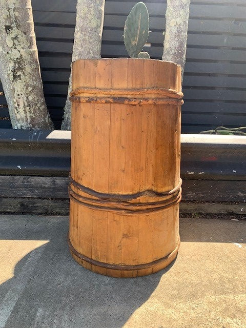 Vintage  European Wooden Churn #5194  Byron