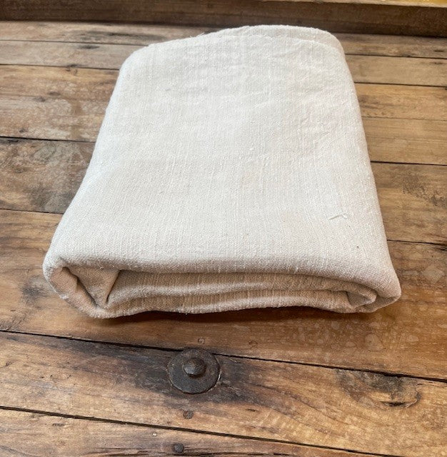 1940s  Linen/Hemp Sheet    #6500  (Read Information About This Item) Byron