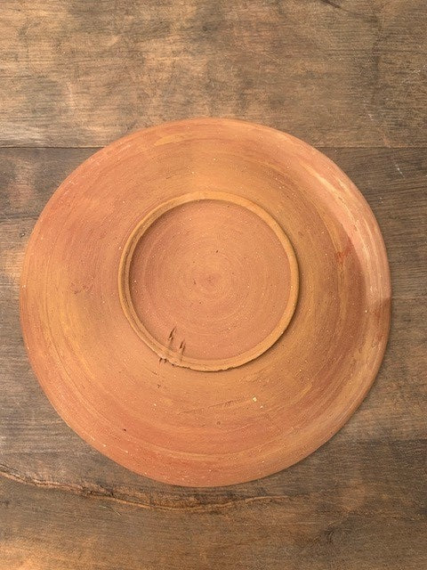 Vintage Hungarian Glazed Ceramic  Plate  #5185 Byron