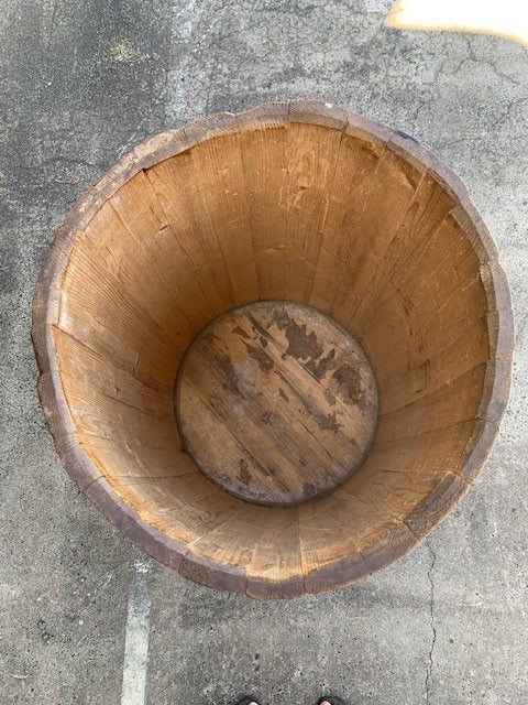 Vintage  European Wooden Churn #5194  Byron