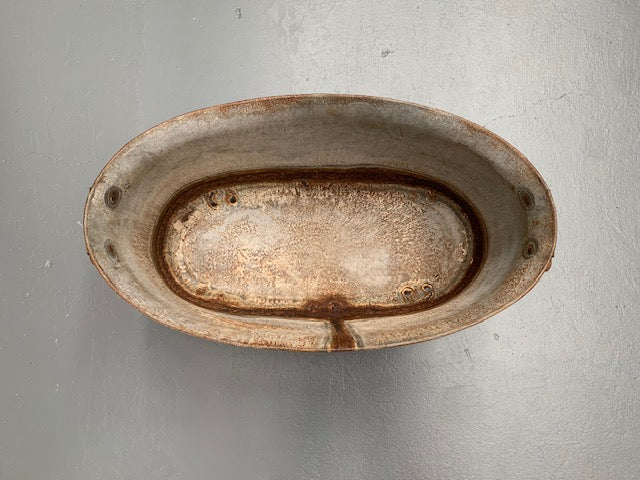 Vintage  Galvanised Planter #5677  Byron