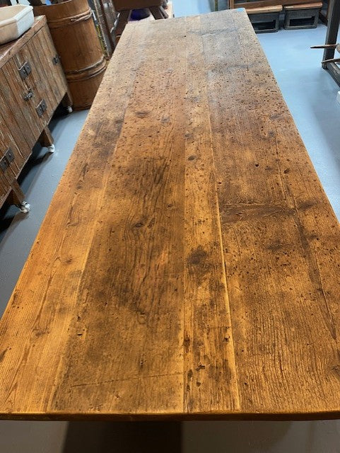 Old Baltic Pine  Dining Table  3 meter #6713  Byron