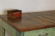 Vintage industrial European workbench table counter kitchen island 3.0 mt #2512