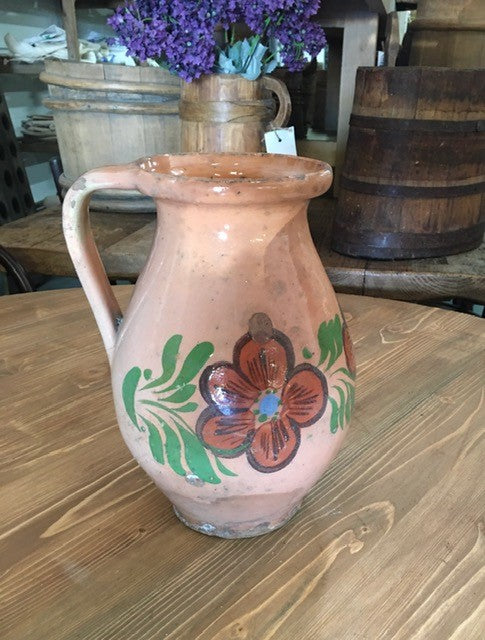 Hungarian Gypsy Terracotta Vase #