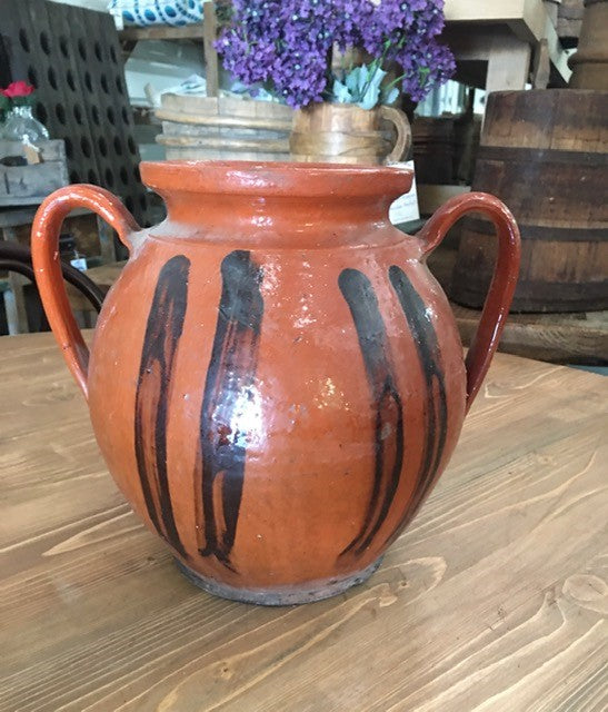 Hungarian Gypsy Terracotta Vase #