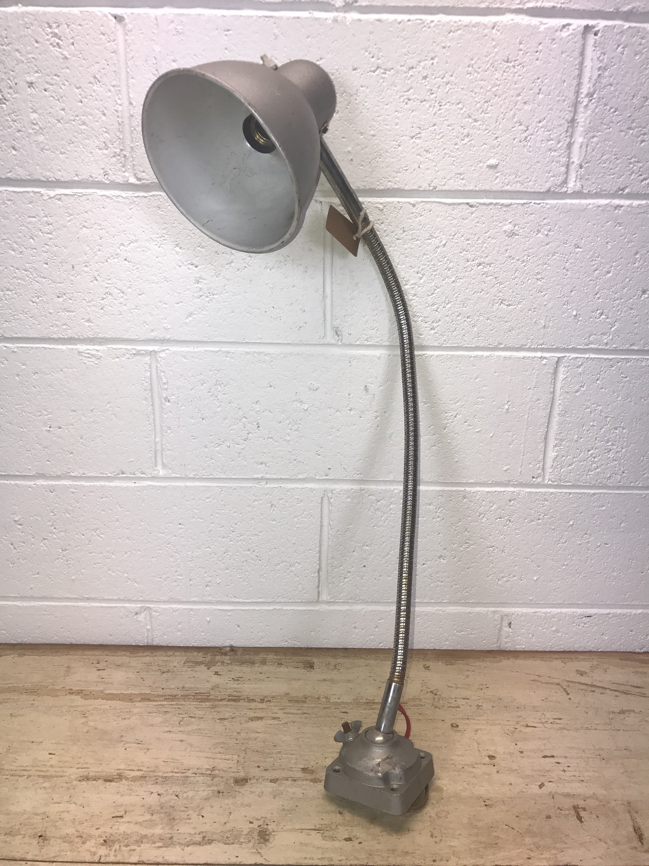 Vintage industrial CZECH warehouse DESK lights #1349
