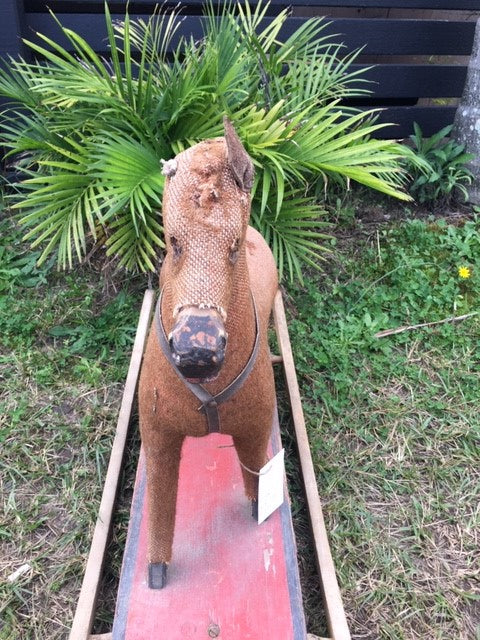 Vintage Small Rocking Horse #B137