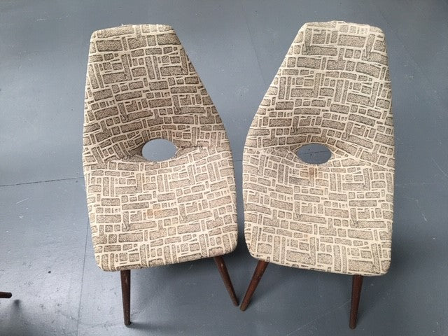 Vintage Czech Cocktail Chair  #