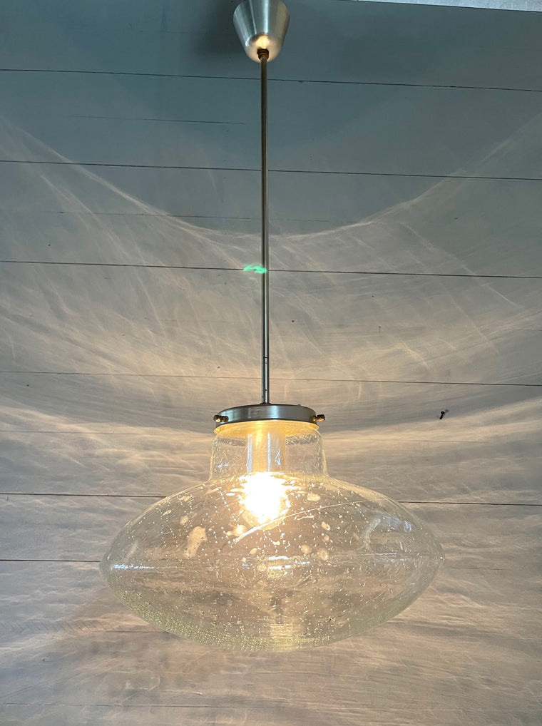 Vintage Mid Century UFO Celing Light, Kamenicky Senov  #3773