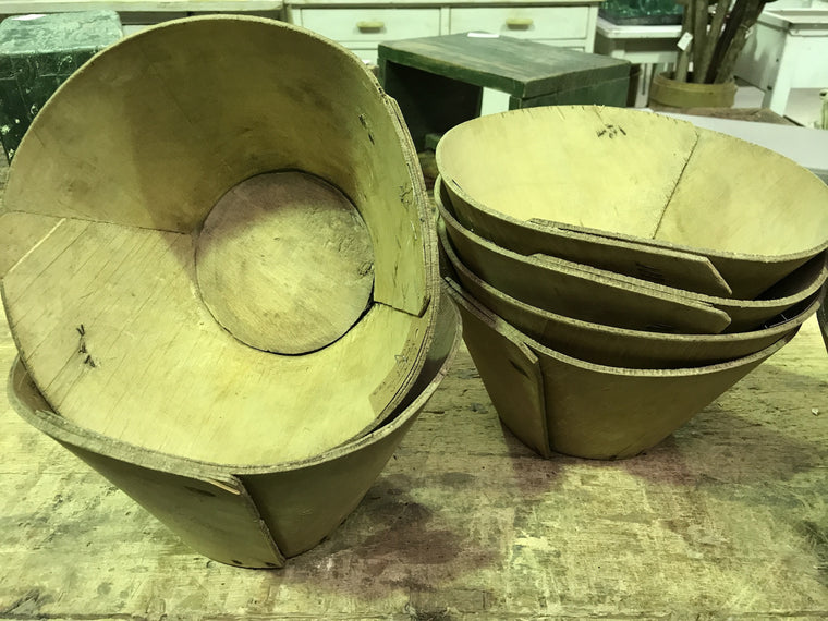 Vintage industrial French kneading bowl   #1457