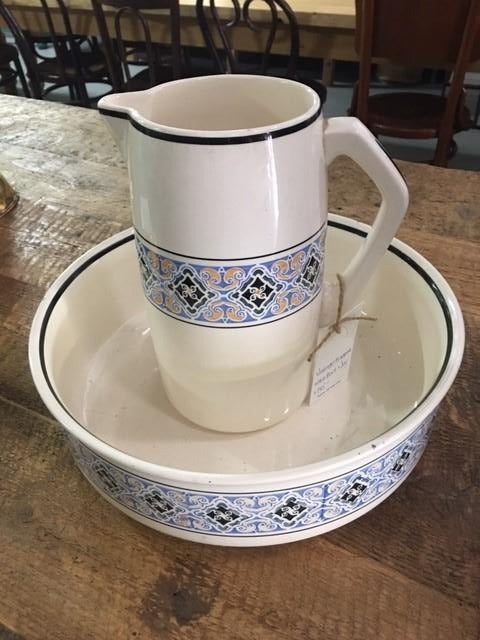Vintage Wash Bowl, Jug  #
